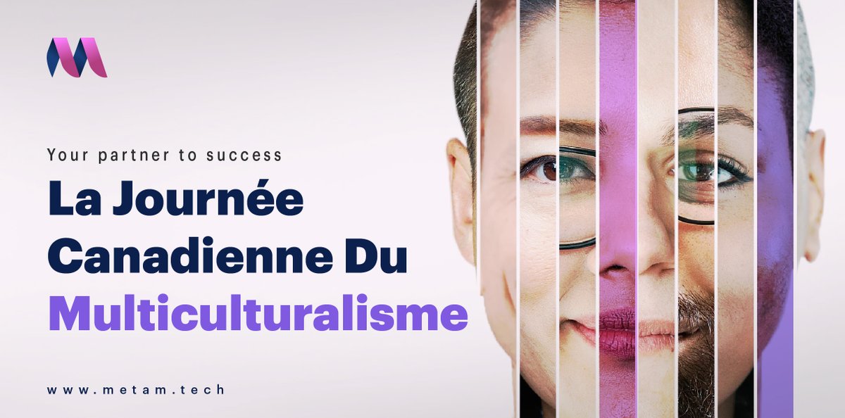 MetamTech's tweet photo. Today, Canada celebrates Multiculturalism Day!
At #METAM we are also celebrating this day as we believe that our diversity makes us stronger and more successful. https://t.co/aYikaNmNZ6