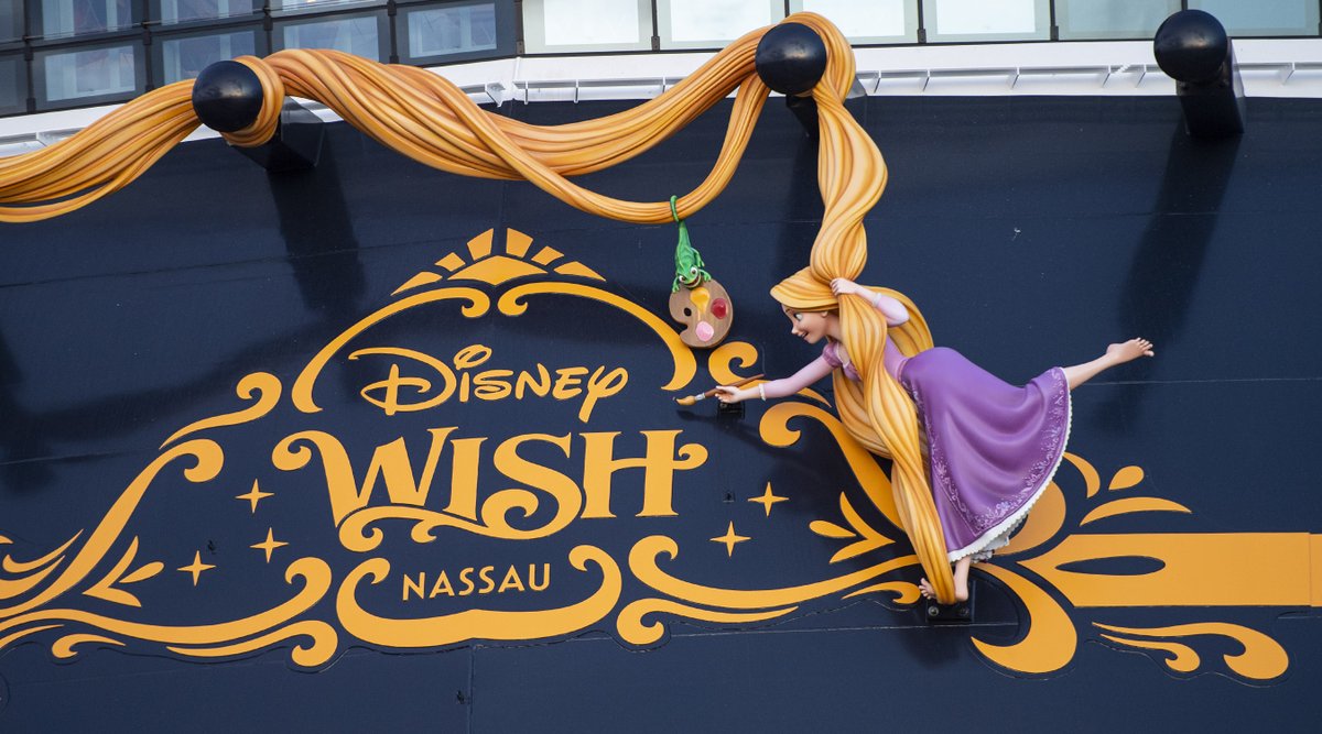 DisneyCruise's tweet image. Only 2 days until the debut and christening of our newest ship, the #DisneyWish! Join us on June 29th at 11:00 AM ET on the Disney Parks Blog as we livestream this enchanting event: di.sn/6002zcVAw #DisneyCruiseLine