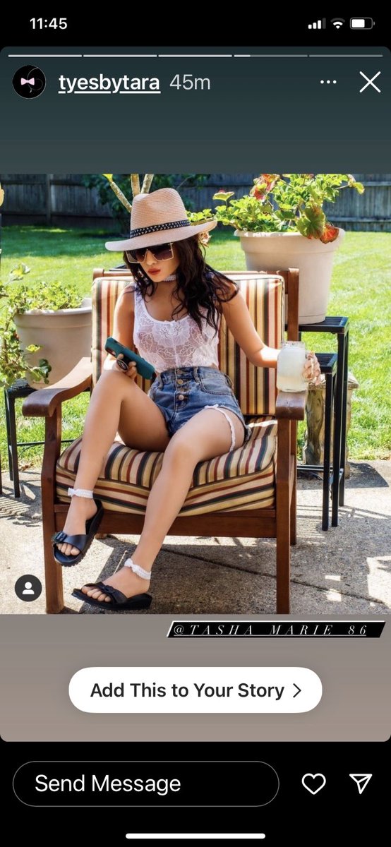 RealTashaMarie's tweet photo. Chillin’ on my patio! Even when im casual i #gettyed and #wearlingerieeveryday https://t.co/URxewkx3Bg