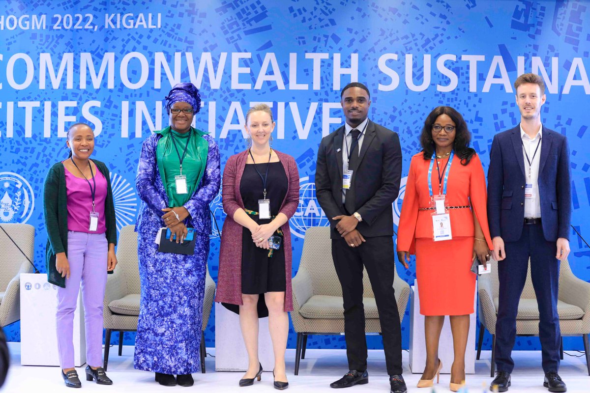 Haja Halimah Lukay, the Development and Planning Officer from Bo City Council, leading the work on the <a href="/RapidPlanTool/">Rapid Planning Toolkit</a> presented at the CSCI Official Side event at <a href="/CHOGM2022/">CHOGM Rwanda 2022</a> last week #CSCI #sustainableurbanisation @PrincesFound <a href="/CAPplanners/">CommonwealthPlanners</a> <a href="/Comarchitect/">Commonwealth Association of Architects</a> <a href="/CLGF_News/">CLGF</a> <a href="/The_ACU/">The Association of Commonwealth Universities</a>