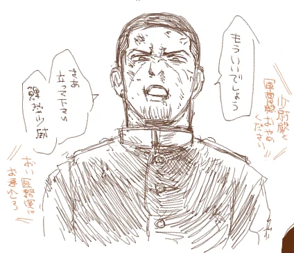 喧嘩その後
兵舎が半壊したあとにようやく周りに止められてそう 