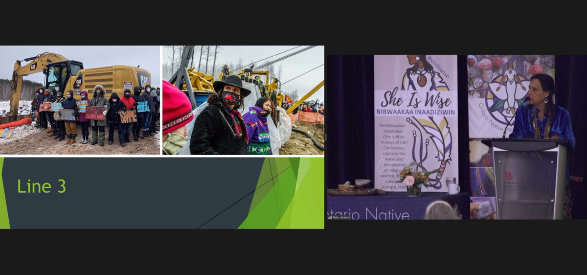 "Indigenous people are 4% of the world's population yet are the keepers of 75% of the world's biodiversity. We are the people who still have wild rice, we are the people who still have plant medicine. Keep that in mind because we are the keepers" <a href="/WinonaLaduke/">WinonaLaDuke</a> 

#SheIsWise