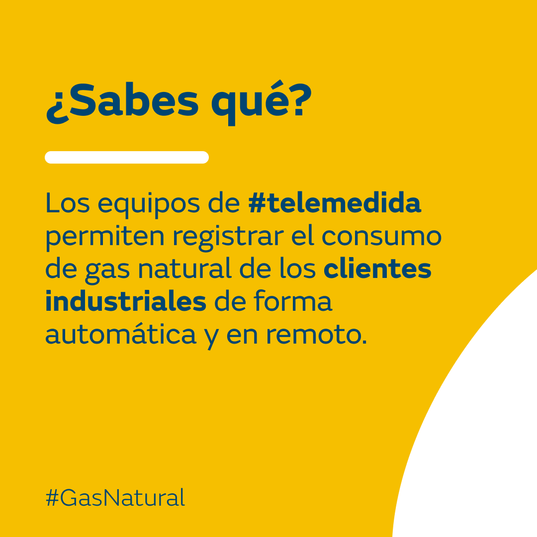nedgia's tweet photo. ¿Sabes qué son los equipos de #telemedida?
Son equipos que permiten registrar el consumo de gas natural de los clientes industriales de forma automática y en remoto.
Desde 2013, los clientes de mayor consumo deben disponer de estos contadores inteligentes por ley. https://t.co/VrzjqdVCzp