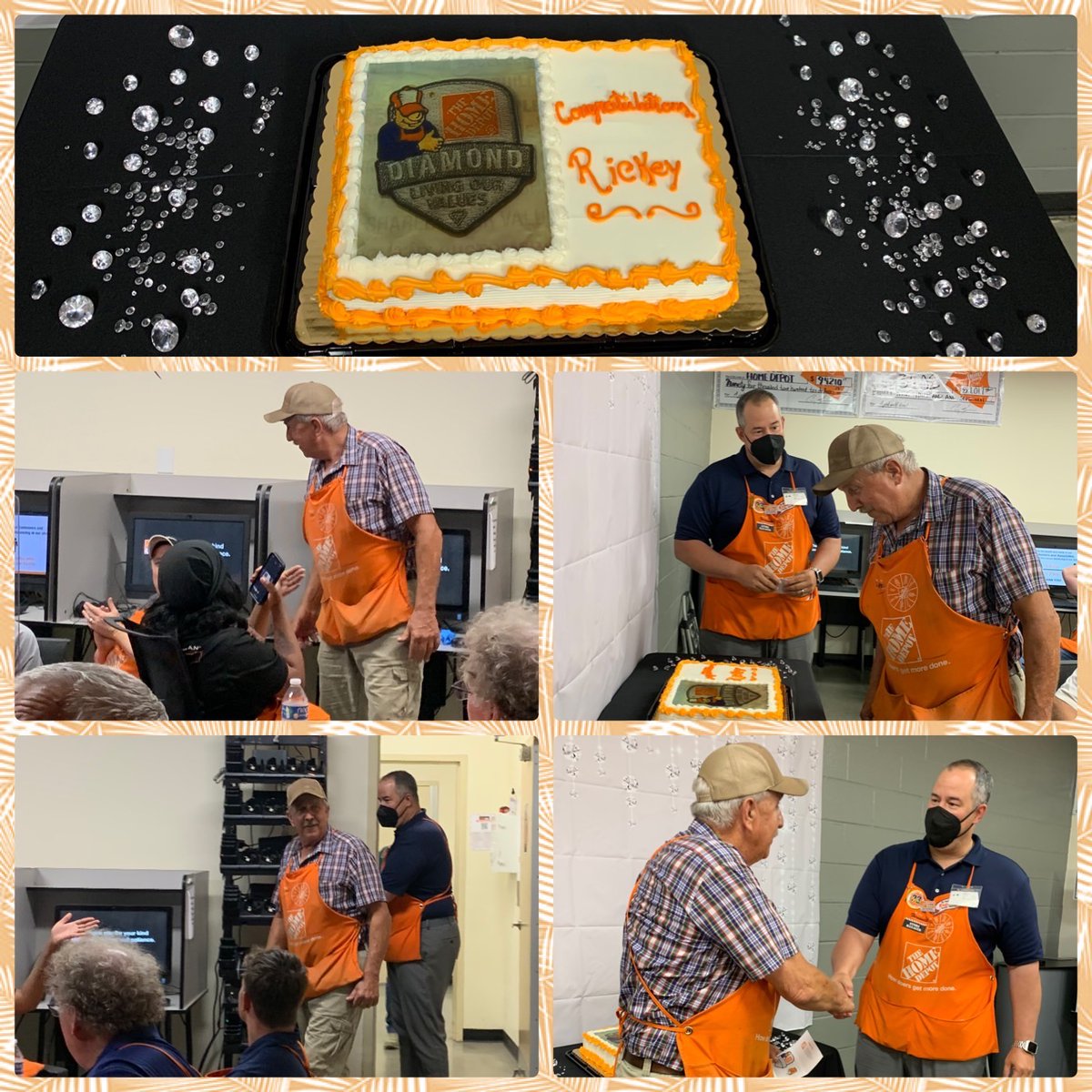 Dona Redman (@redmandona) on Twitter photo 🧡3️⃣6️⃣0️⃣2️⃣🧡 Congratulations 🎈🎉🎊 to Rickey on his Diamond 💎 Milestone Award 👏 We appreciate all you do for our store and customers each and everyday #DiamondAward #HomerAward 💎 💎 💎 @FernandoStgo08 <a href="/WebbfWebb/">frank webb</a> <a href="/ErinWatsonHDHR/">Erin Watson</a> @freddie_360 <a href="/THD_DaisyGirl/">Elizabeth Yonka</a> <a href="/HDFlintkid/">Thomas Spencer</a> 🧡3️⃣6️⃣0️⃣2️⃣🧡 Congratulations 🎈🎉🎊 to Rickey on his Diamond 💎 Milestone Award 👏 We appreciate all you do for our store and customers each and everyday #DiamondAward #HomerAward 💎 💎 💎 @FernandoStgo08 <a href="/WebbfWebb/">frank webb</a> <a href="/ErinWatsonHDHR/">Erin Watson</a> @freddie_360 <a href="/THD_DaisyGirl/">Elizabeth Yonka</a> <a href="/HDFlintkid/">Thomas Spencer</a>