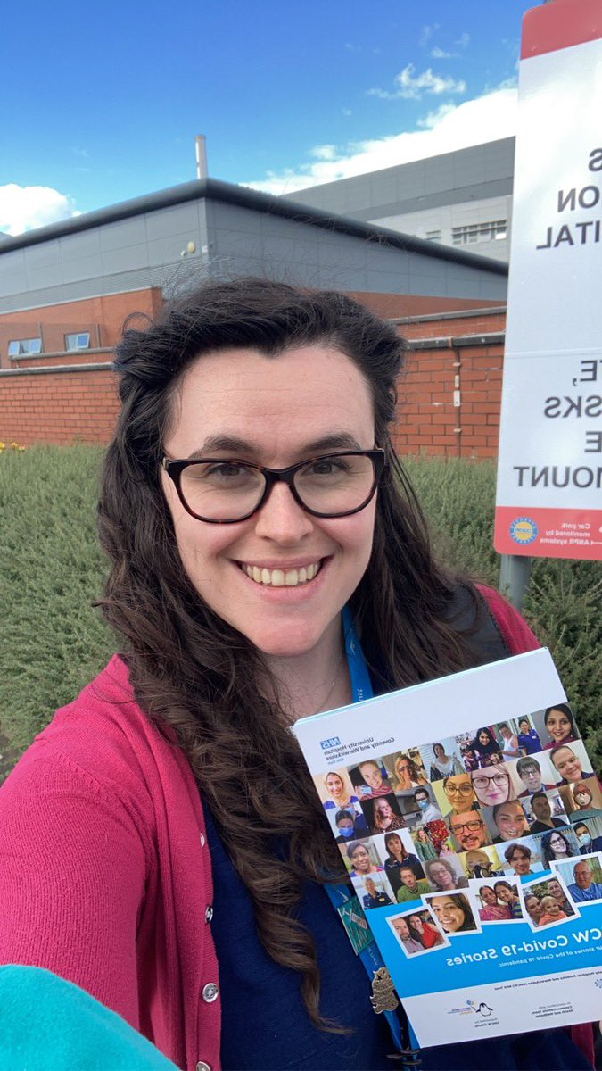 Ren_BarEll's tweet photo. “It is both an enormous privilege and an overwhelming responsibility to be so closely entwined with the Covid-19 response…”

The @nhsuhcw Covid-19 Stories book launched today! I am so proud to be able to share my story and shine some light on virology in our hardest times https://t.co/vwgxHjwEKP