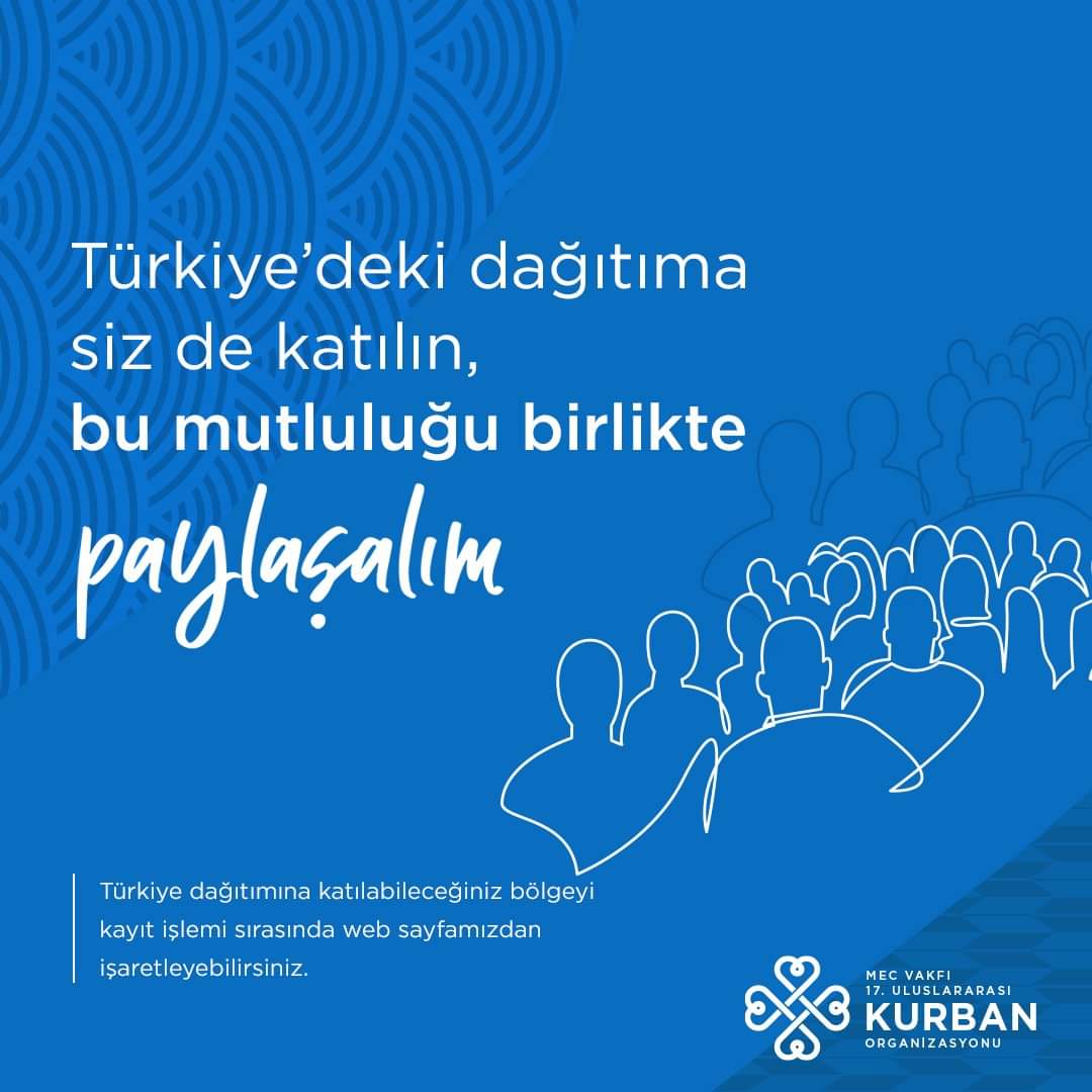casged17's tweet photo. #HakkİçinYapHakkıylaYap #RabbinleYakınlaş #KardeşinleYakınlaş
#MECVakfi #mecfoundation #qurban #KurbanBağışı https://t.co/FpmCMMNeB4