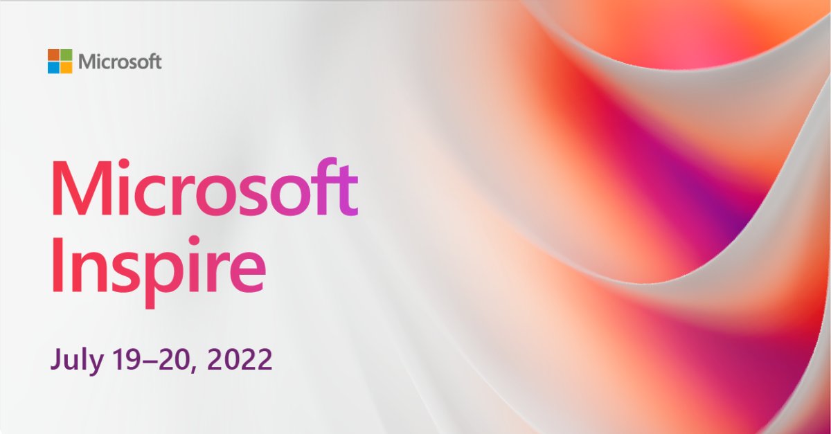 MSFTAmericas's tweet photo. We are counting down the days until Microsoft Inspire! Are you? ⏰

Register now and stay up to date on the latest #MSInspire announcements: https://t.co/7KrfSSDV4U