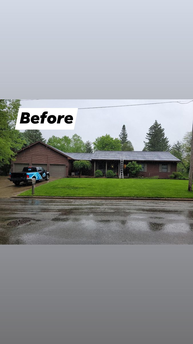 BayToBayBC's tweet photo. It's a great day for a new roof!  Call us today for a free estimate - 883-761-7663 https://t.co/3wYon06Wc9