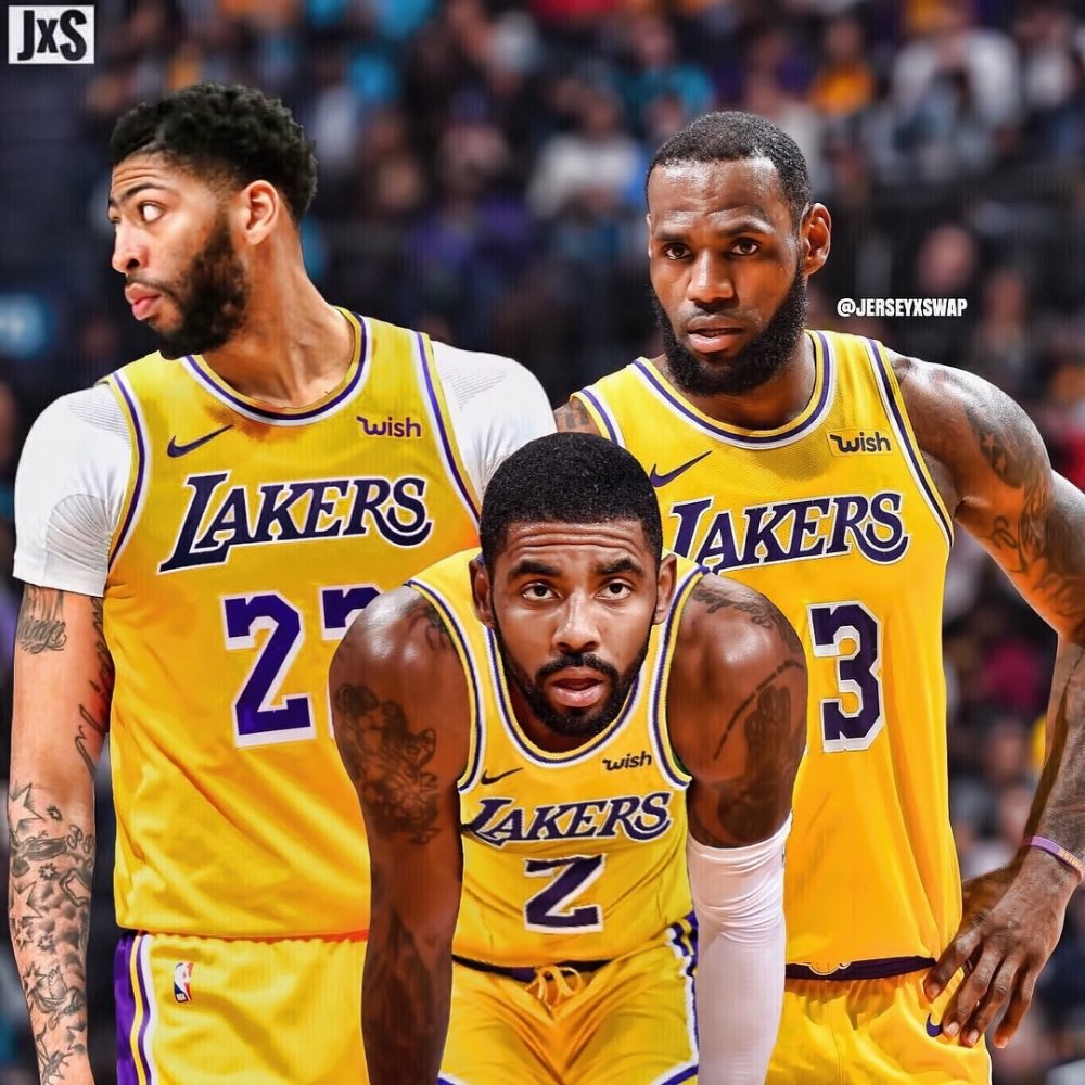 __bronny's tweet photo. El jueves se hará oficial, pero el jugador ya tomó la decisión:

Kyrie Irving es nuevo jugador de Los Ángeles Lakers. https://t.co/ZBmLYB21G2