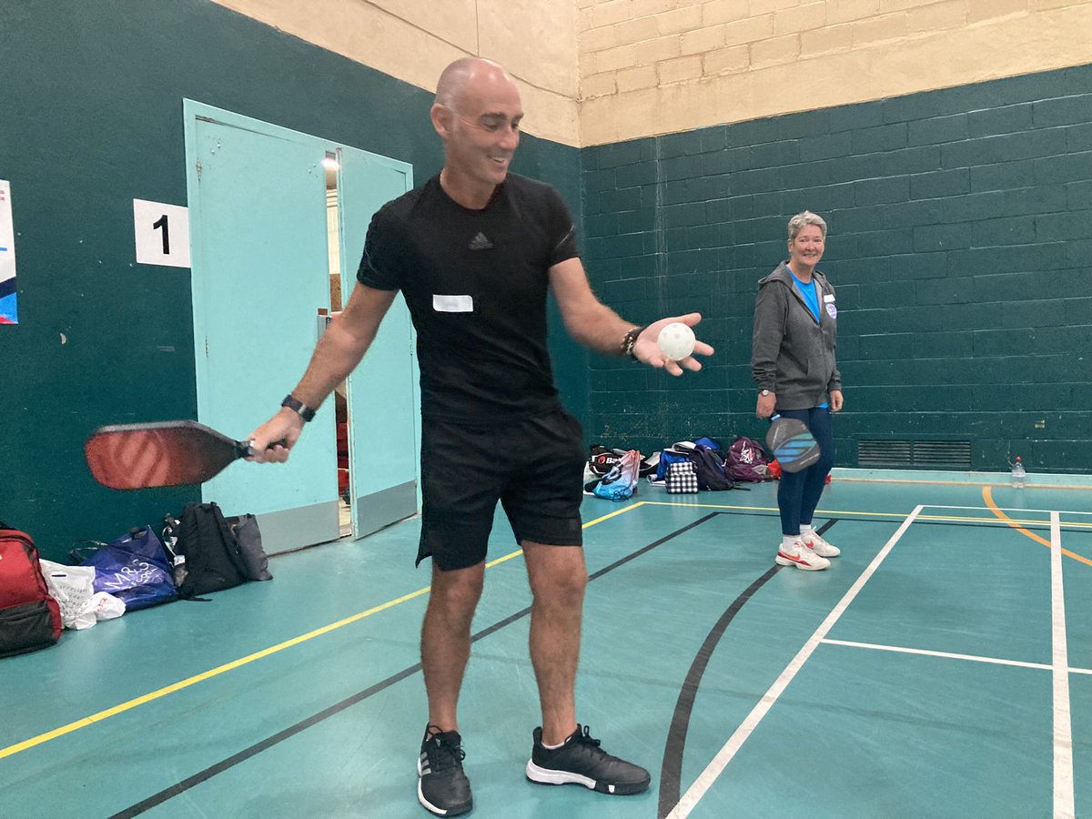 PickleballScot1's tweet photo. Great day yesterday running our first Pickleball Scotland Club Coach Award session. Huge thanks to @nanettemutrie for developing the materials. Great feedback and lots of positive ideas for improvements. Thanks to the participants and the volunteers. @cs_nash @macsharon https://t.co/Qz7dxNz6kf