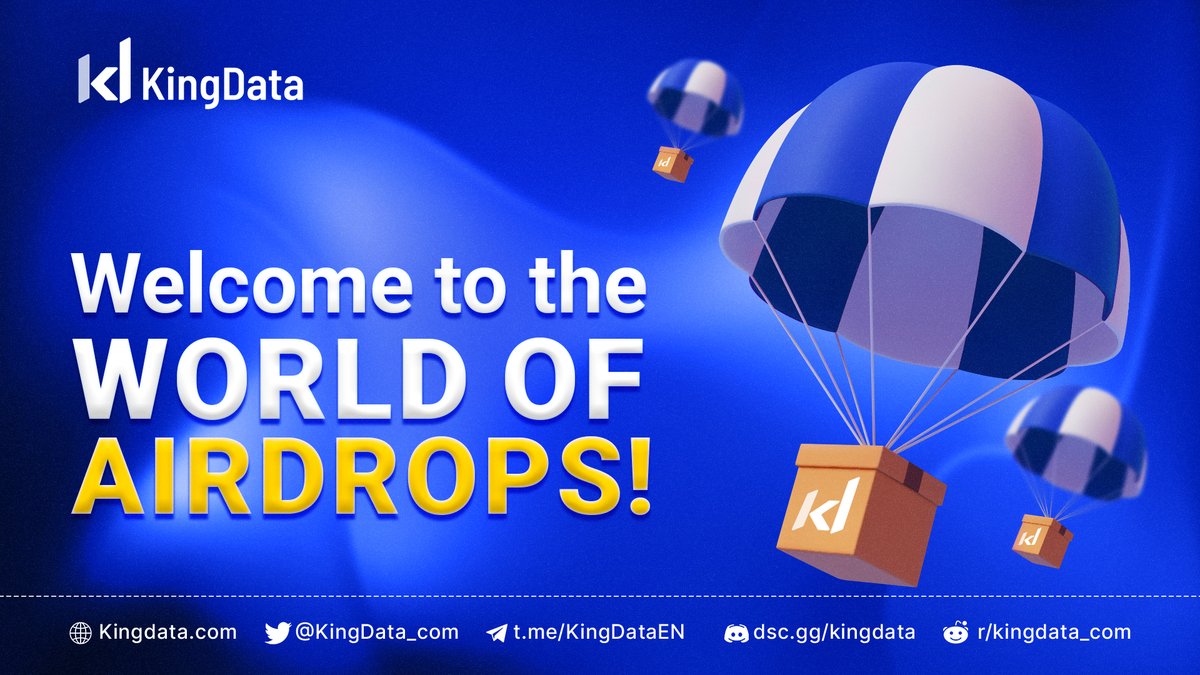 KingData_com's tweet photo. 🪂 #KingData is a world of #AIRDROPS! It provides the list of the most up-to-date and reputable #cryptocurrency airdrops from around the #crypto space!

👀 Check it out NOW! 🔽
https://t.co/xalolohsPe

#airdrop #airdropalert #airdropcrypto https://t.co/g6qNpBdjQp