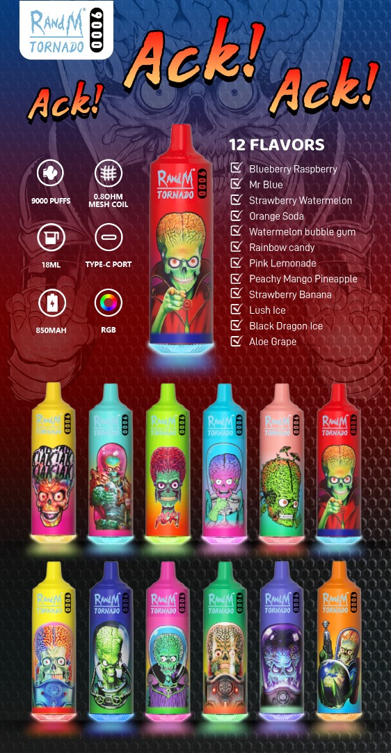 topvaporstech's tweet photo. RandM tornado 9000 puffs vape wholesale
Salt Nicotine:0/2/3/5%
☑ Puffs:9000
☑ Capacity:18ml
☑ 200 pcs per carton
☑12 flavors available
☑ 850mah Rechargeable
☑ Mesh Coil
☑ Type-c https://t.co/v1tY8F9RrZ