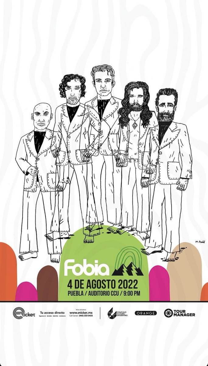 RPProduccionesO's tweet photo. Llega @fobiamx a la capital #poblana el 4 de Agosto 2022…

📍@ccubuap 
🎫 Venta de boletos en @eticket 

 @TourManagerMex 

#puebla #pueblacity #fobia #fobiafansclub #Puebla https://t.co/coqOnpdNIk