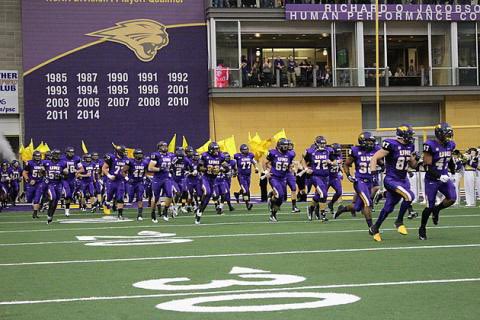 TimmKody's tweet photo. Blessed to receive this opportunity, can’t wait to get to work! Thank you to everyone who has supported me to this point. #panthertrain @UNIFootball @CoachMarkFarley @BrycePaup https://t.co/otHjD4FDVX