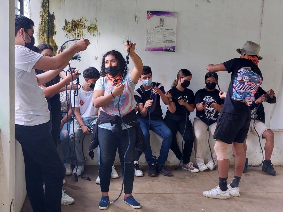 db_nicaragua's tweet photo. #4319FuerzaDeVictorias | El  Movimiento Ambientalista Guardabarranco realizó un recorrido ecológico con jóvenes  de Estelí en la Fortaleza El Coyotepe. https://t.co/Jf7xdUaGyM