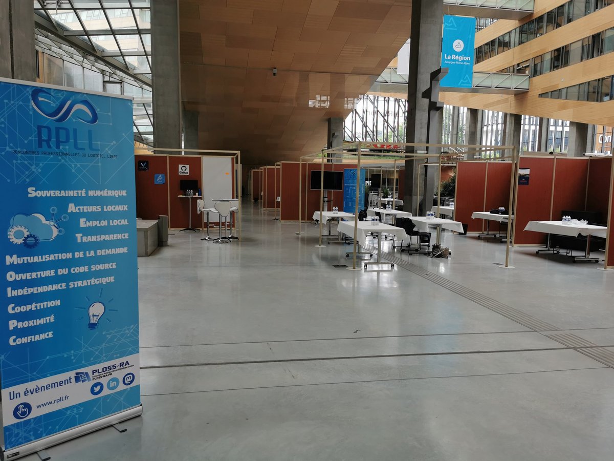 plossra's tweet image. 📢 Dans les starting blocks pour les Rencontres Professionnelles du #logiciellibre demain à l&apos;hôtel de Région #Lyon à partir de 8h30
👉 Dernière chance pour vous inscrire rpll.fr/inscription