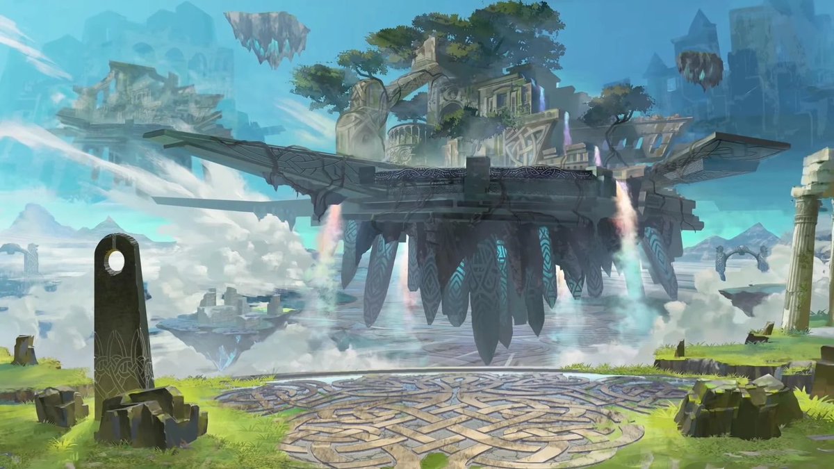 LazyScientific's tweet photo. Cloudy Kitsune - Located in the Sky Ruins. Save the captive tourists and detain the target. https://t.co/S1Z4OmC1dv