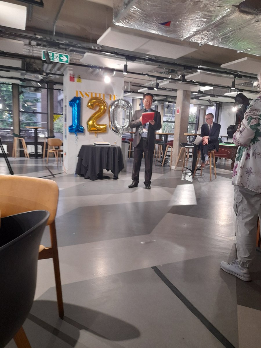 kamenopoulou's tweet photo. Fantastic to hear my department and @DrKeriWong's awesome work in particular getting a special mention today in the Director's speech at the #IOESummerStaffParty #120Celebration
Keri was also the runner up for the photo competition!
#MyColleguesAreMyStrength
#goPHD
#WeAreIOE๐ https://t.co/fKa3RrCGgl