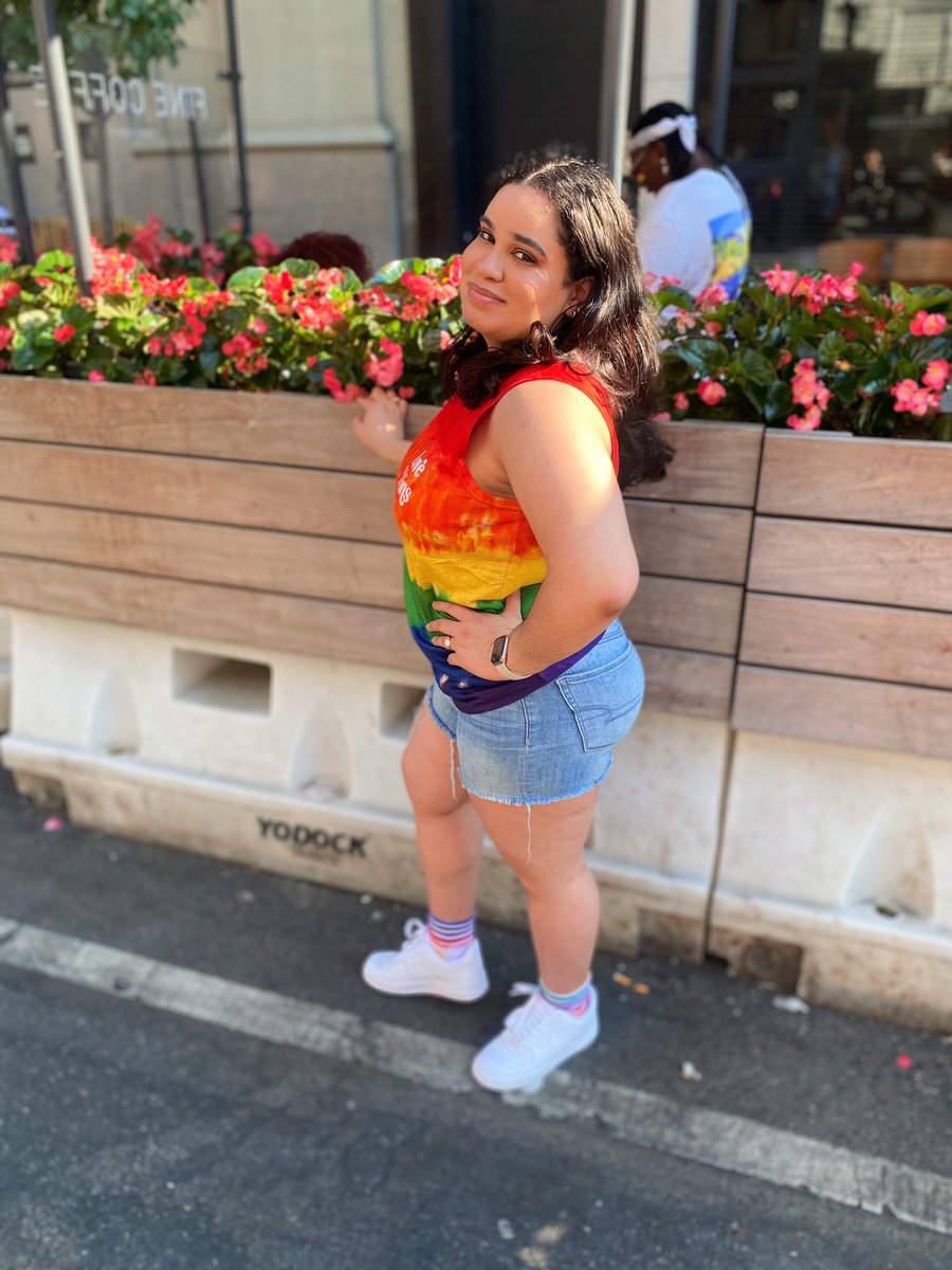 Went to the Pride Parade in NYC 🏳️‍🌈🤍
#happyPride2022 #PrideMonth