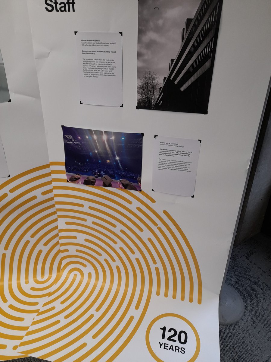 kamenopoulou's tweet photo. Fantastic to hear my department and @DrKeriWong's awesome work in particular getting a special mention today in the Director's speech at the #IOESummerStaffParty #120Celebration
Keri was also the runner up for the photo competition!
#MyColleguesAreMyStrength
#goPHD
#WeAreIOE๐ https://t.co/fKa3RrCGgl