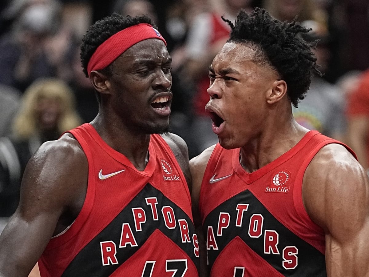 JustEsBaraheni's tweet photo. Worked on this over the weekend... 

The Scottie Barnes - Pascal Siakam connection. 

A thread: https://t.co/cig87LjB4g