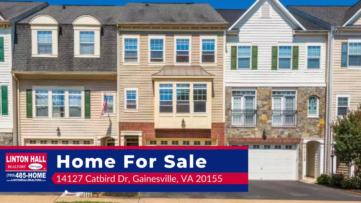 LintonHall's tweet photo. Don't miss the chance to own this enormous luxury 2-car garage townhome. 🏡🚗

Own this home for ONLY $569,900!

Schedule a private viewing now. Call #AshleyLeigh at 703-485-4663 today!☎️

#GainesvilleVAHomesForSale #HomesForSaleInGainesvilleVA #HomesForSaleInGainesville https://t.co/skJN5HaSqA