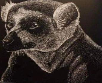 stppschools's tweet photo. 🎨 Student Artwork Spotlight 🖼️

Amari from Mandeville High created this incredible drawing of a lemur on sketch paper! 

#OneTeamSTPPS https://t.co/idA39g60MN