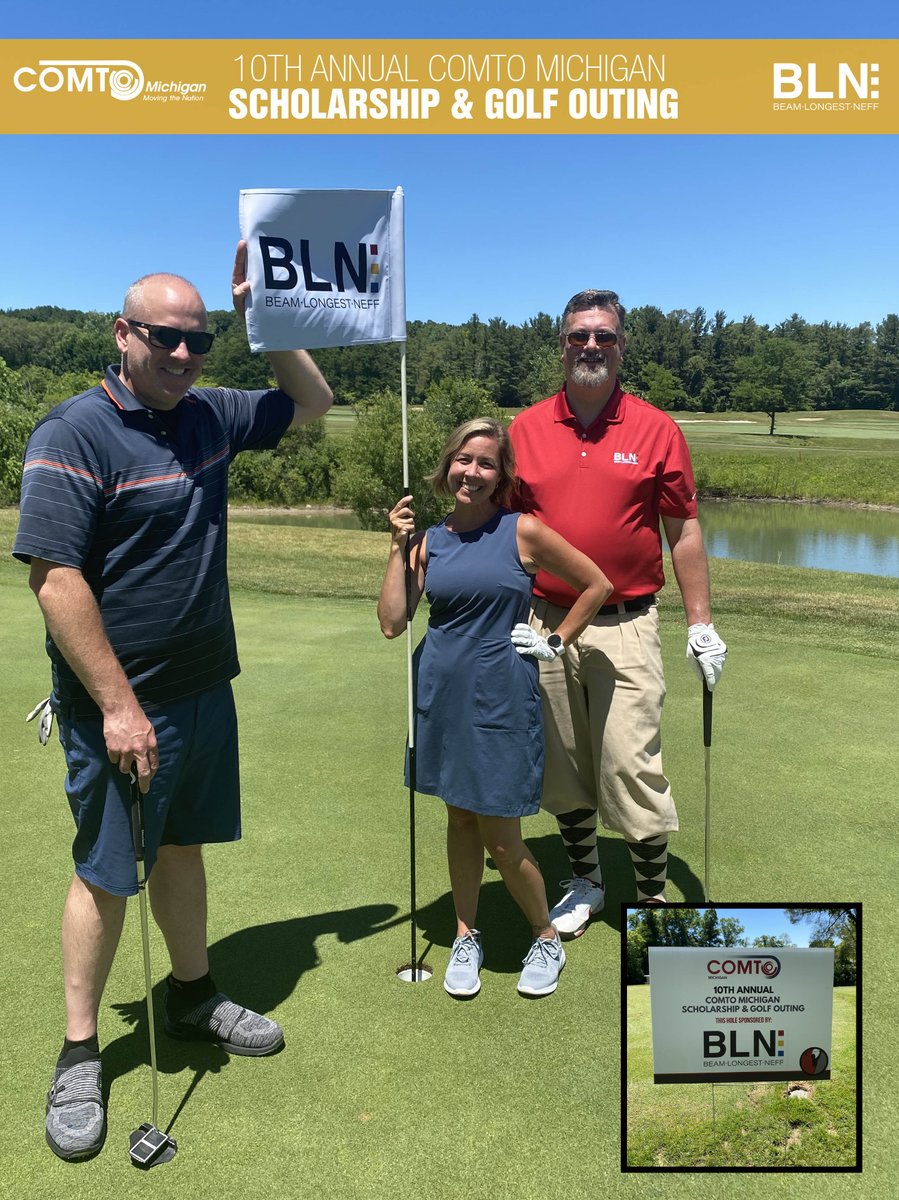 Egis_US's tweet photo. BLN networked and showed support for the Michigan Conference of Minority Transportation Officials (@COMTOMichigan) 10th Annual Golf Outing. This scholarship fundraiser contributes to the education of the next generation of transportation leaders.
#Scholarships #MICOMTO https://t.co/AVJjKTcPVF