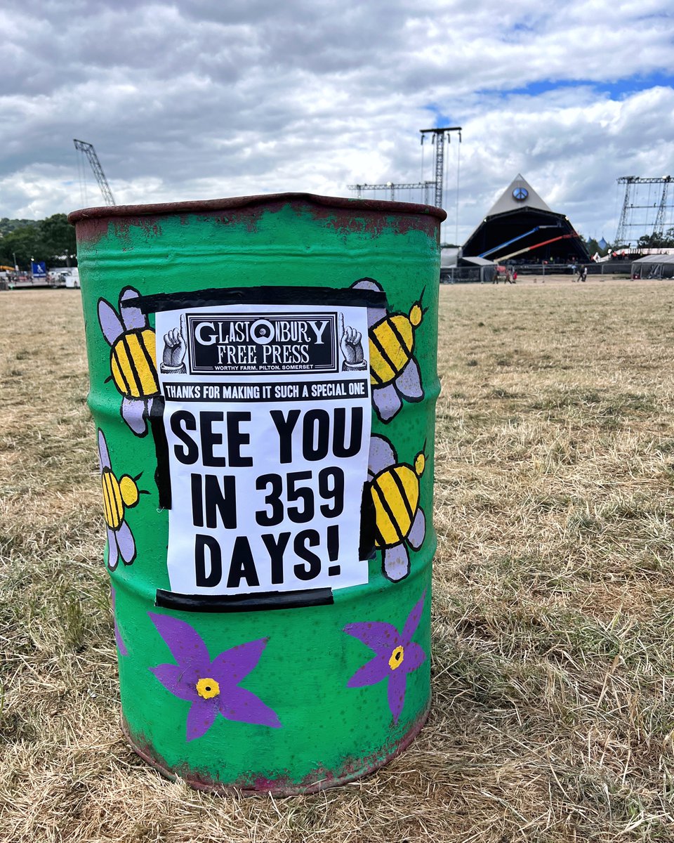 Thank you to everyone who helped make Glastonbury 2022 such a special one. We’ll see you next year!