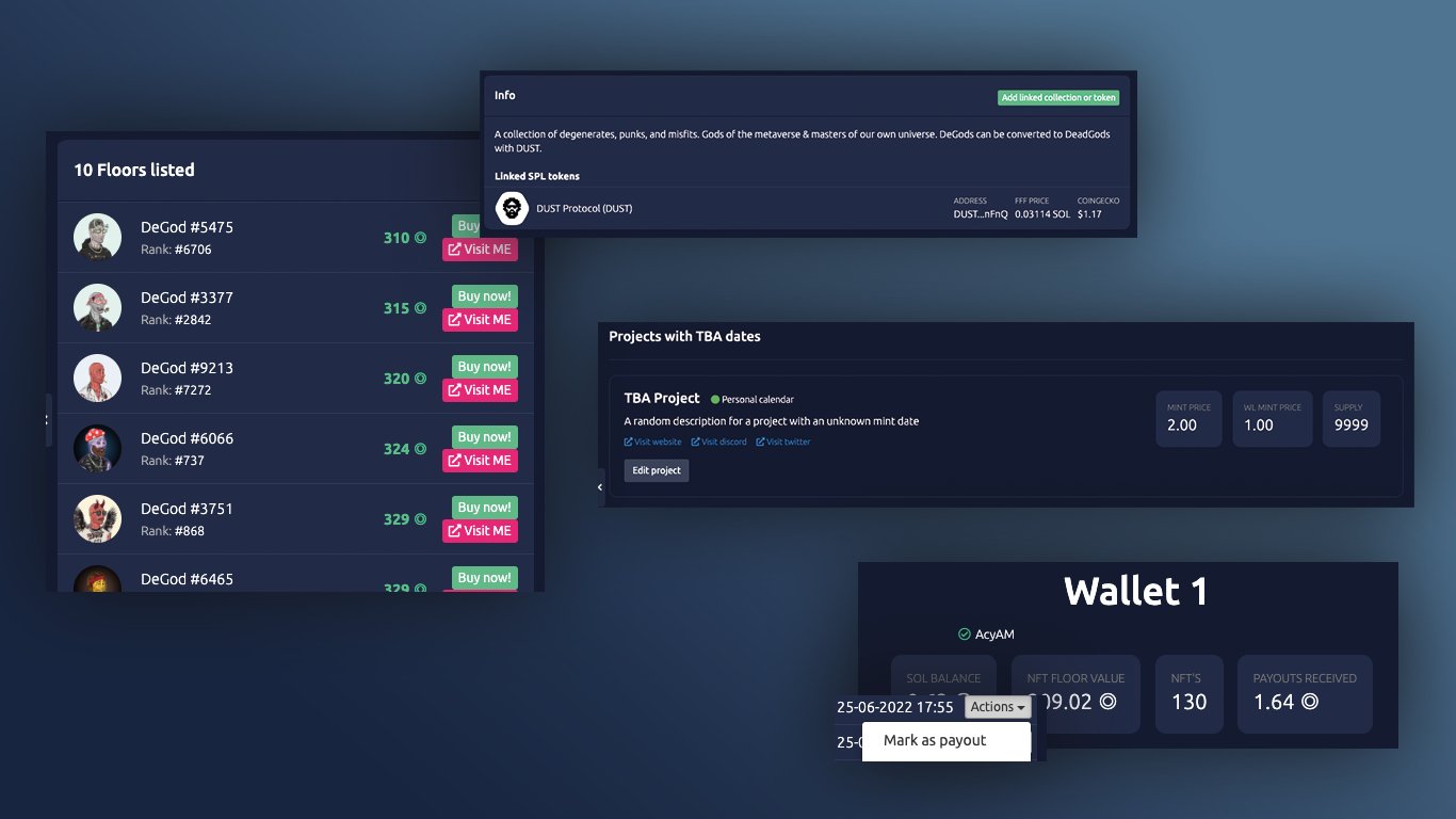 Project Dolphin on Twitter "3/ In the collection view of the NFT tracker, we've made some big