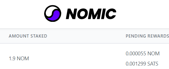 oxtochi's tweet photo. Staking $NOM will get you $BTC? https://t.co/6j5WeCCpLY