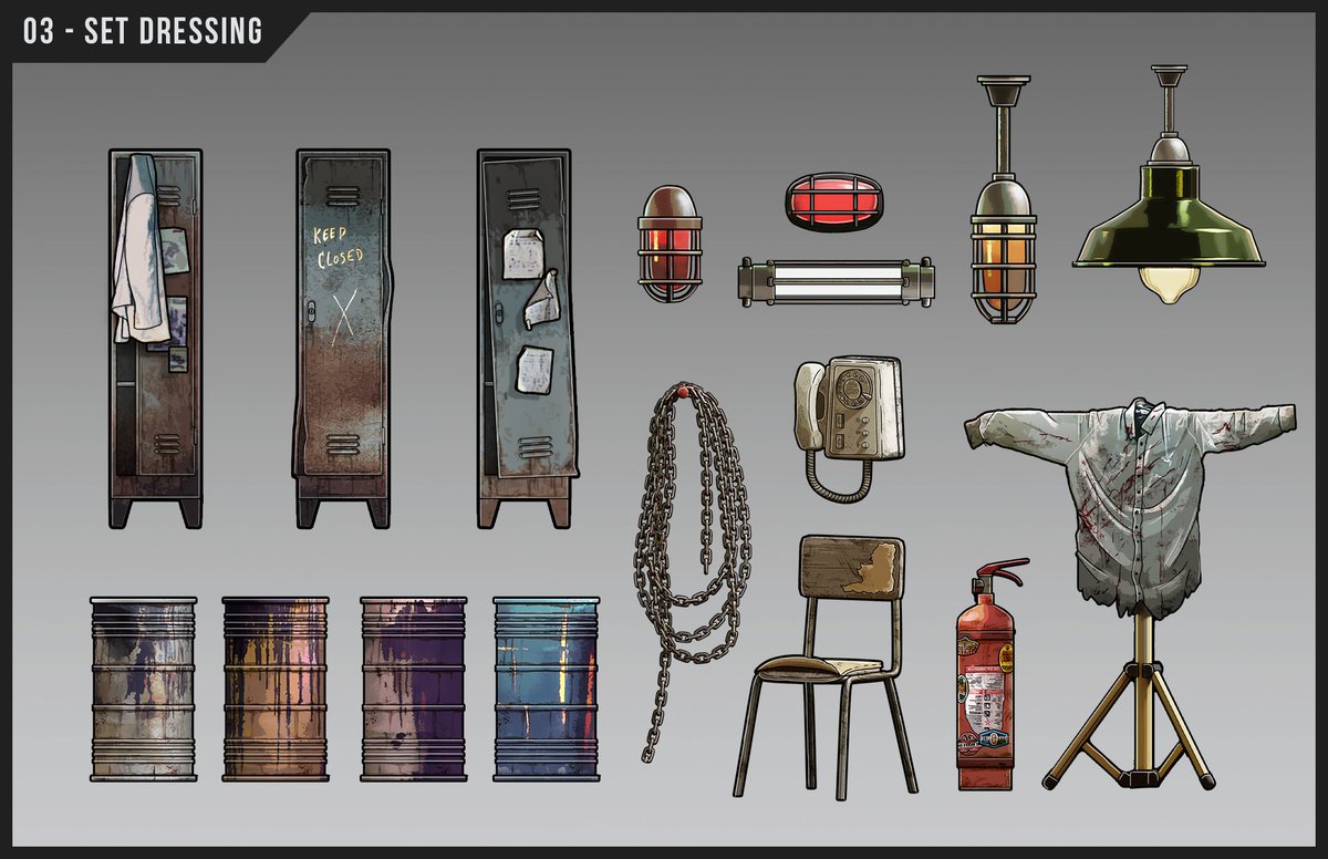 OestreichNadine's tweet photo. Hello, I made a few industrial prop designs on the weekend c: Hope you like them! 
#conceptart #ArtistOnTwitter #design 
Go to my artstation for a better viewing experience :D
https://t.co/Qbd0P248so https://t.co/XOzhzijvdl