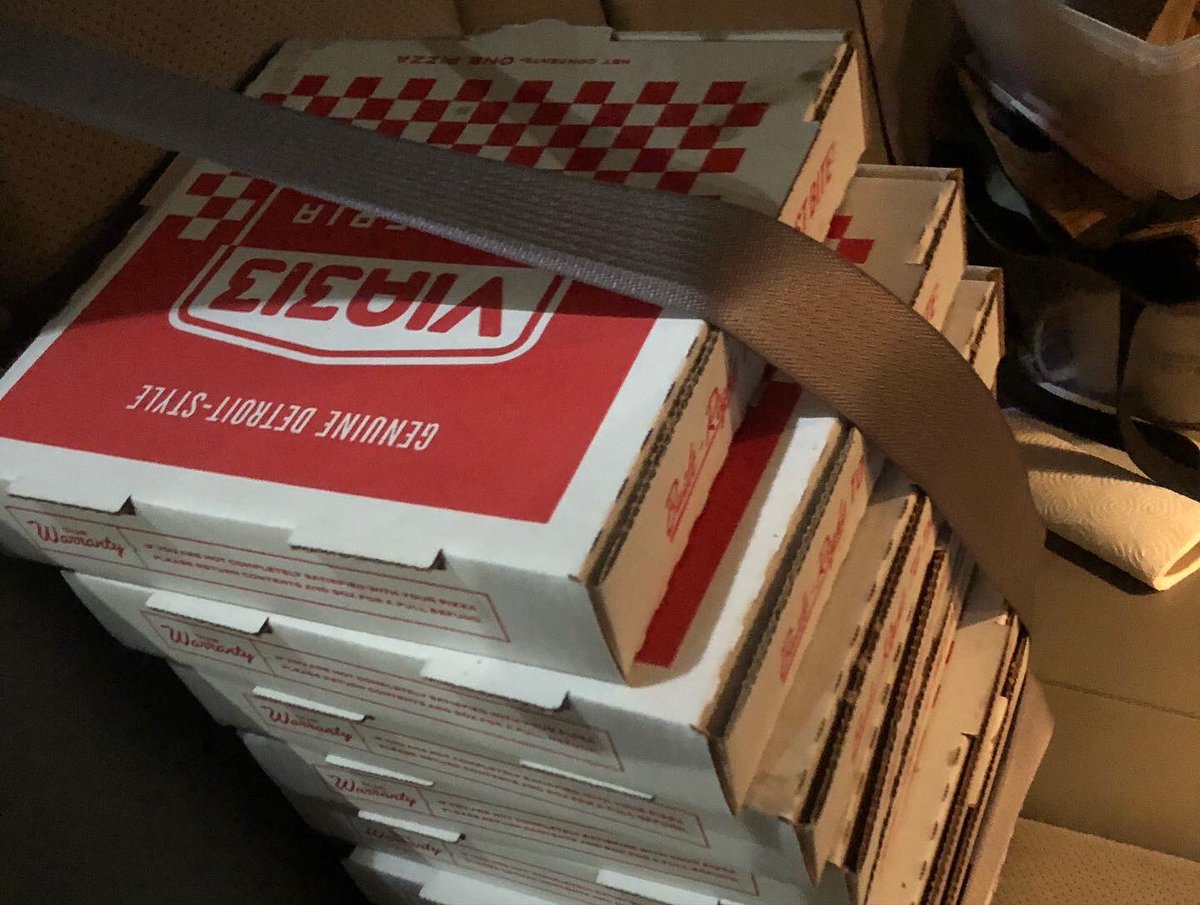 We made a surprise delivery to Dell Seton last night!! We can’t think of a better way to wrap our time as nonprofit of the month <a href="/via313pizza/">Via 313 Pizza</a> than delivering pizzas to one of our referral partners! You still have one more week to support us 🧡🍕 
#pizzawithapurpose #via313 #atx