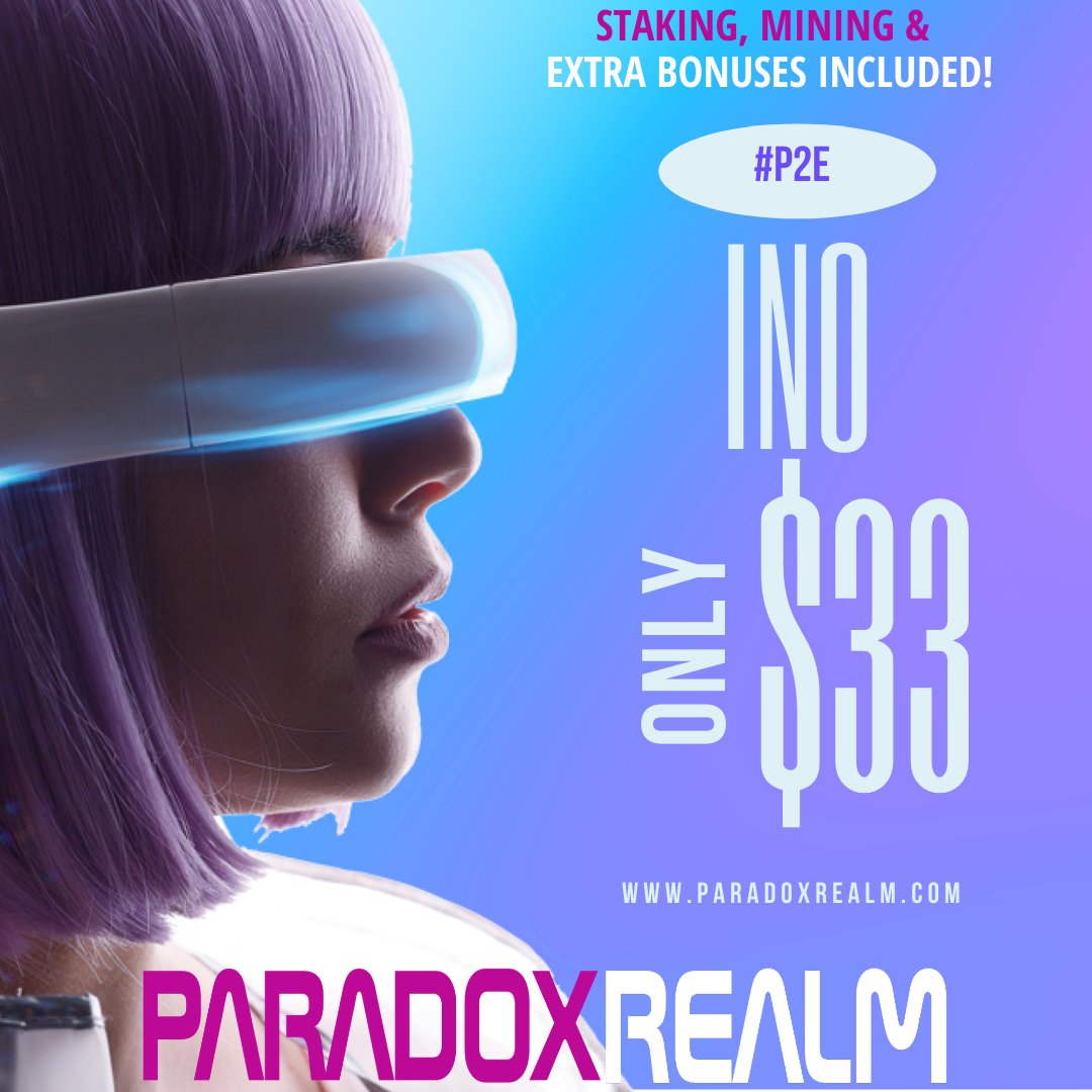 Join our INO 🕹🎁👇🏿 app.liquidifty.io/@paradoxrealm Only $33 in #bnb and you get many extra bonuses! You can earn a #passiveincome with our #NFTs #GTA5 access included. @CobaltLend #p2e #paradoxrealm #WeBurnWeRise #UnityRevolution #ninjaswapapp #MetaTec #cryptocurrecy #CBLT $PARA