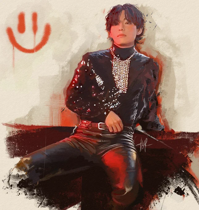 I just think that 𝚝𝚊𝚎𝚑𝚢𝚞𝚗𝚐 𝚒𝚗 𝚙𝚊𝚛𝚒𝚜 is neat 😩✍️🗼 #TaehyungxCelinePFW #TAEHYUNGxCeline #BTS #Taehyungfanart #TAEHYUNGINPARIS #TAEHYUNG #btsfanart 