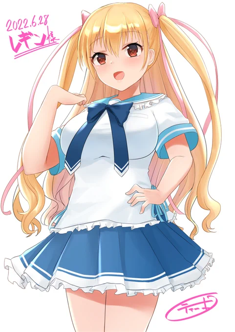 skeb納品しました!!!
遅くなってしまいほんとーーーーに申し訳ないです!!!

https://t.co/kpcE6OKlVQ 