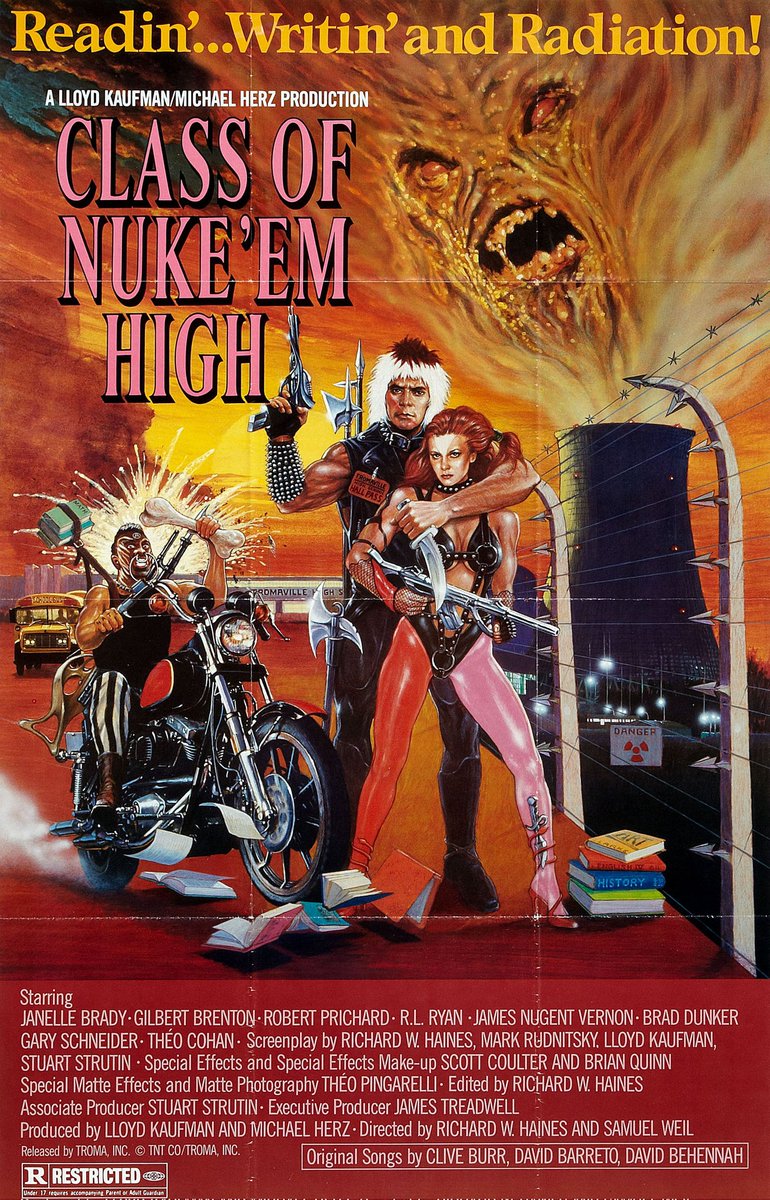 DevsNerdCave's tweet photo. We asked and you answered! For this week's #TromaTuesdays #Watchparty we will watch #ClassOfNukeEmHigh on @TromaNOWApp & @streamloungeio
#Movies #Troma #NukeEmHigh #MutantFam #TromaTeam #Horror #HorrorCommunity #Tromaville https://t.co/zaMTpZ70Xn