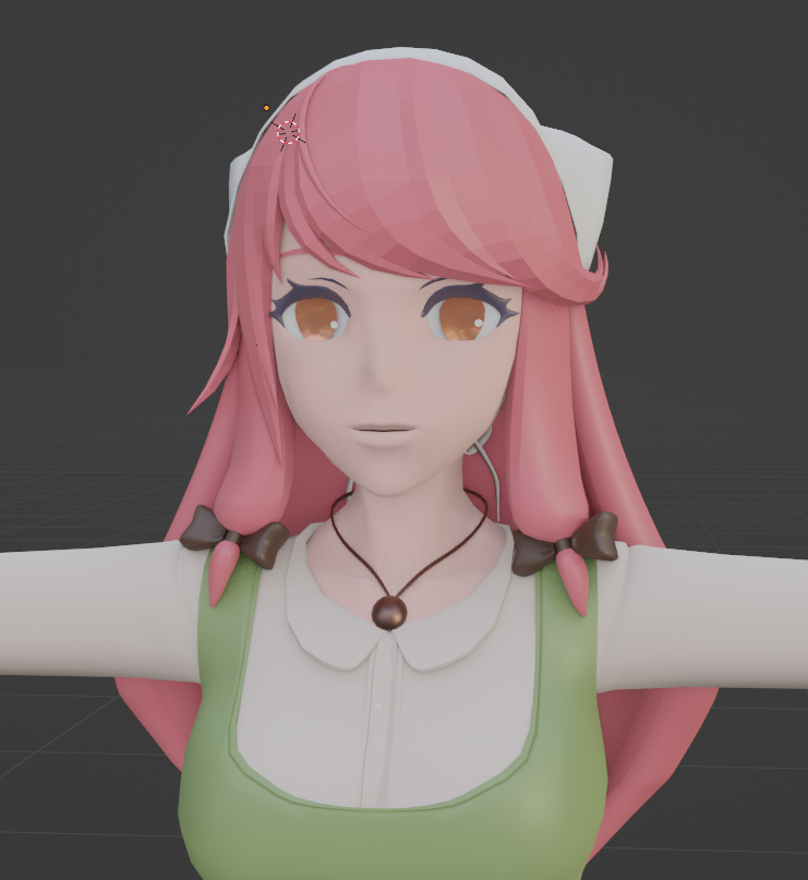 SkyRealmInt's tweet photo. Now that we're done with the cel-shader for now, It's time to start working on Amber! Just want to share a work in progress shot :)
#projectskyfarm #indiegamedev #indiegame #gamedev #indiedev #blender #3dart #characterart #farmingsim https://t.co/2WEOY1wjtP