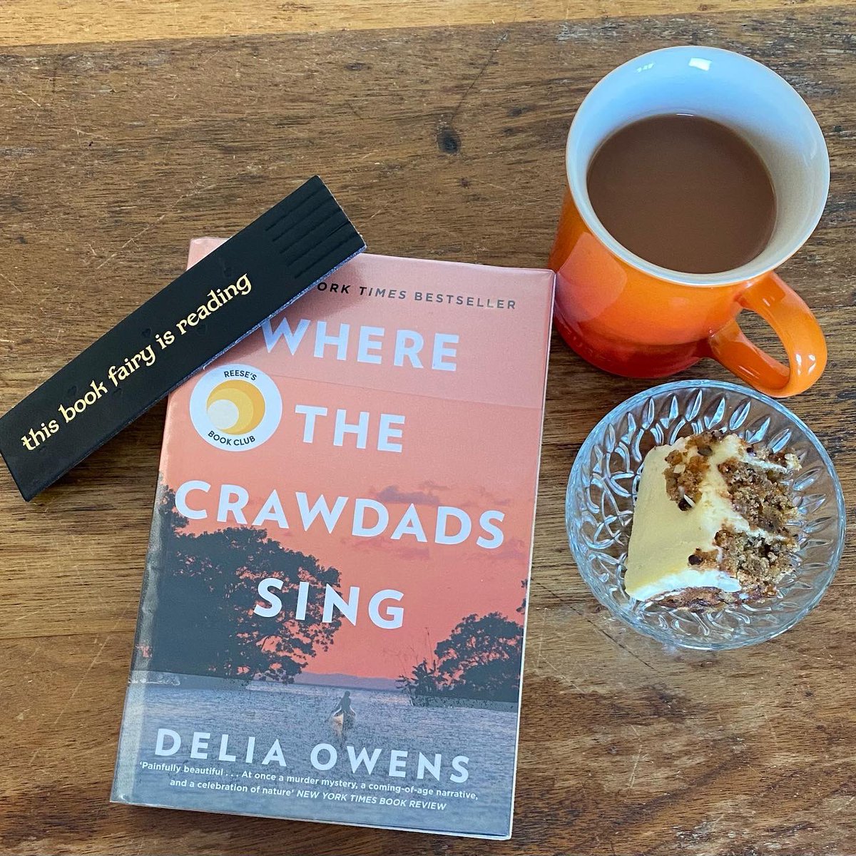 bookfairies_ct's tweet photo. “once you can read anything you can learn everything.”
Delia Owens, Where the Crawdads Sing
The start of a new week, a new read beckons📖
A Book Fairy is sharing their tea time treat with us… #shareyourfirstpage
#ibelieveinbookfairies #bookfairy #capetownbookfairy https://t.co/GmtATAzGTD