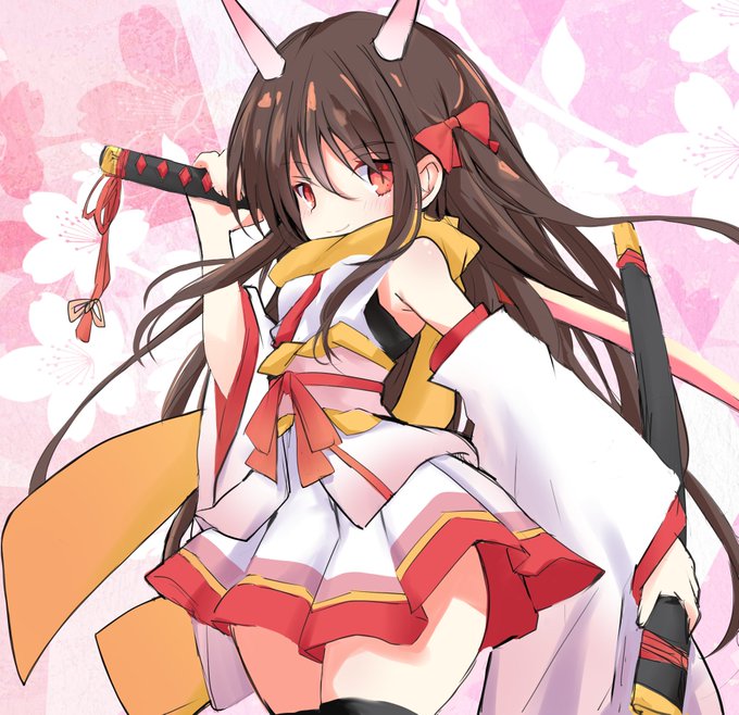 うちの子の鬼ちゃん
#これ見た人は最高に刀が似合うキャラを貼れ 