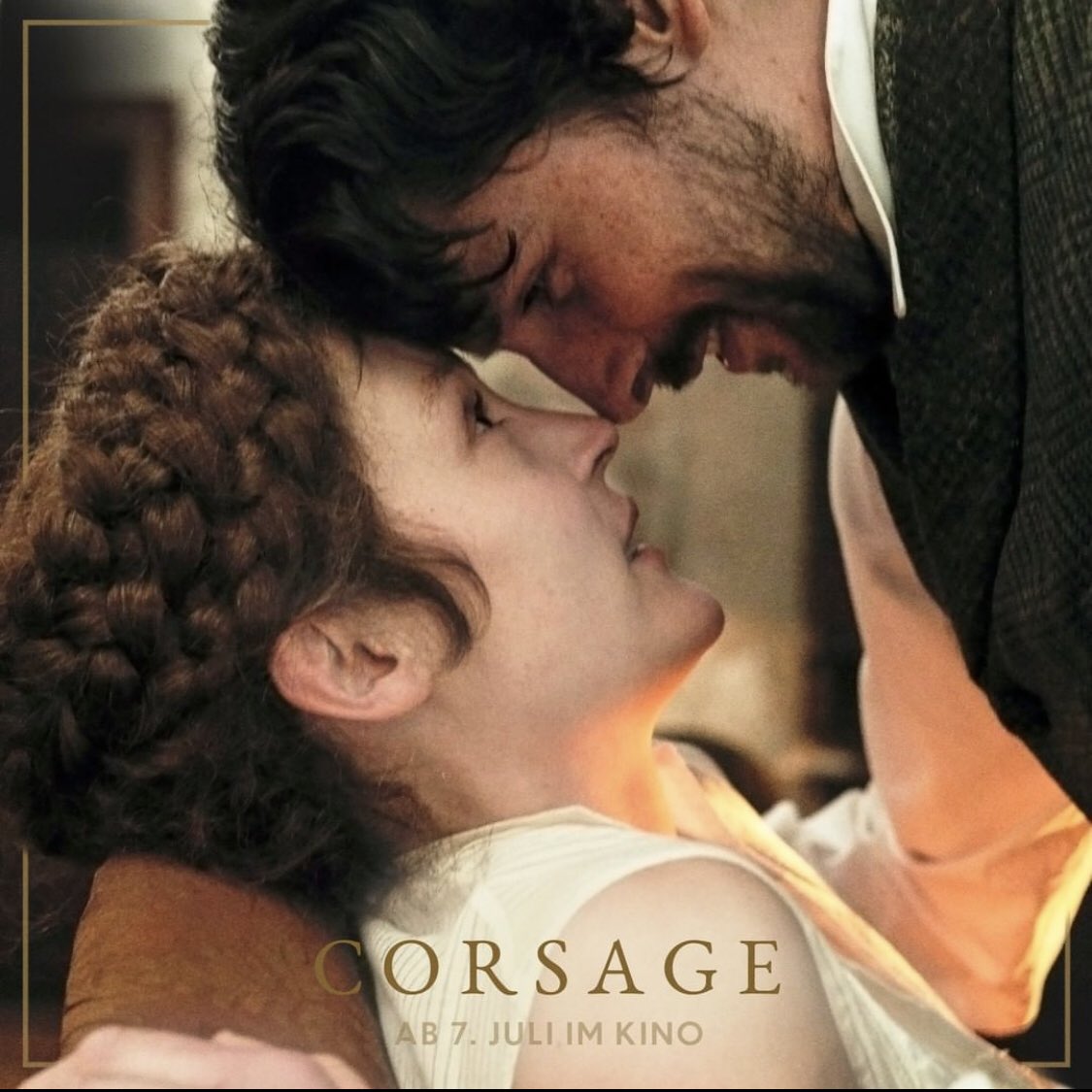 dailycolinmorg's tweet photo. the official corsage film page has released this photo of #colinmorgan and #vickykrieps as george “bay” middleton and empress elisabeth!

the film will be out in theatres in austria and germany july 7th!

📎: https://t.co/1bjcoQbJrO https://t.co/N8bnQTh3Fs