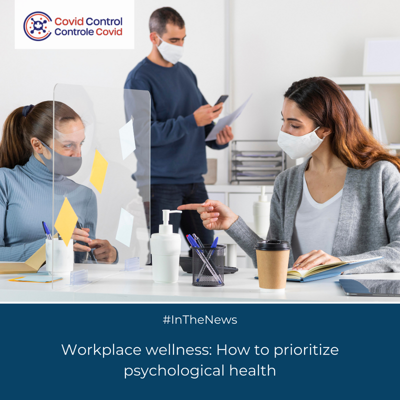 CovidControlCA's tweet photo. #InTheNews📰 

💬 ''Managers should include mental health and wellbeing in their annual planning processes as it is an area that need ongoing focus and adaptation to changing conditions and triggers.''

Continue reading: 🔽
https://t.co/8U1fn92Dx9 

#CovidControl #Canada https://t.co/I2L3SsTwOJ