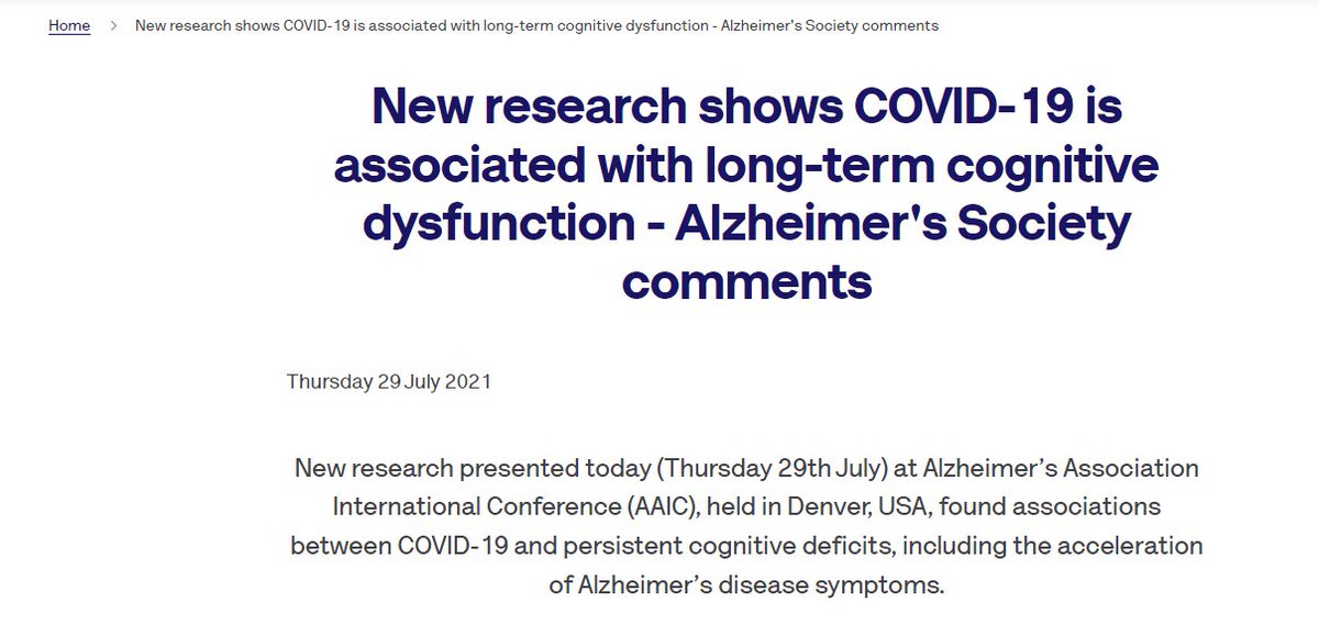 Prof. Christina Pagel - @chrischirp.bsky.social (@chrischirp) on Twitter photo Because Covid has (and continues) to infect many more people, public health burden is larger.
It's also not a totally surprising study - researchers (e.g. <a href="/adsquires/">Adam squires</a>) have been raising concerns about longer term neuro impact for a long time now.
Covid is not harmless. 2/2 Because Covid has (and continues) to infect many more people, public health burden is larger.
It's also not a totally surprising study - researchers (e.g. <a href="/adsquires/">Adam squires</a>) have been raising concerns about longer term neuro impact for a long time now.
Covid is not harmless. 2/2