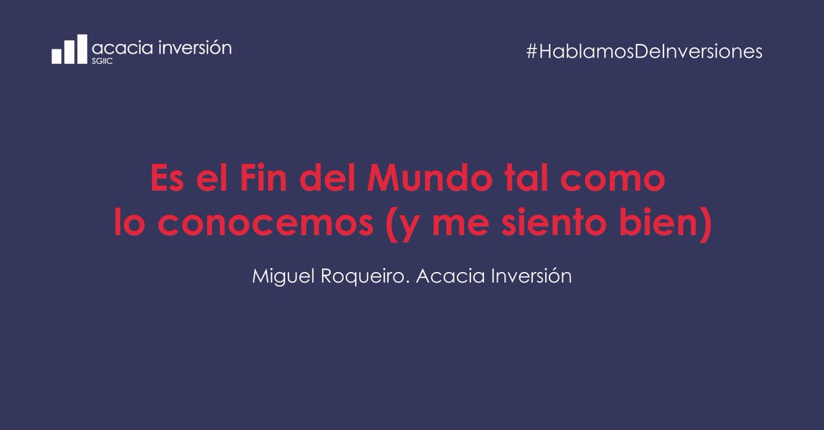 A punto de cerrar este convulso primer semestre, #MiguelRoqueiro actualiza y expone en detalle la visión #macro y de #mercados de <a href="/AcaciaInversion/">Acacia Inversión</a> de cara a los próximos meses y trimestres 📊

➡️ Lee el artículo: acacia-inversion.com/2022/06/28/es-…