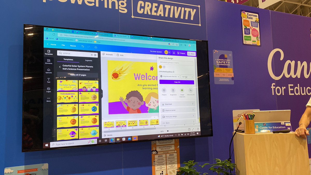 We recently made <a href="/canva/">Canva</a> for edu available for all <a href="/FCPSKY/">Fayette County Public Schools</a> staff. 

Learning ways to use Canva that I didn’t know were possible. #ISTELive