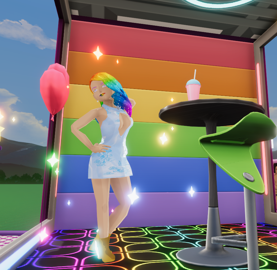 teh_nya0nya0's tweet photo. Flash⚡️#NFTGiveaway🎁
More #MetaversePride wearables🏳️🌈!
3x🏆Winners🌈Bi Pride Pony
3x🏆Winners🦄Unicorn Mane
To Enter:
1⃣💜+ RT
2⃣ Follow me, @Doki3D @NewJenerationG
3⃣ Tag friends + Drop $ETH addy
⌛️Ends in 24 hrs!
#Metaverse
#Decentraland
#MetaPRIDE
#PRIDE https://t.co/Di3CEYamin