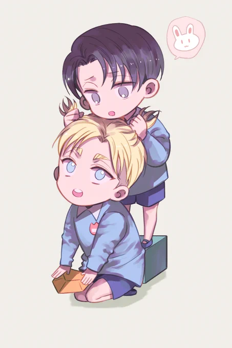 エルリ👶
🐰ちゃんみたいだね♡ 