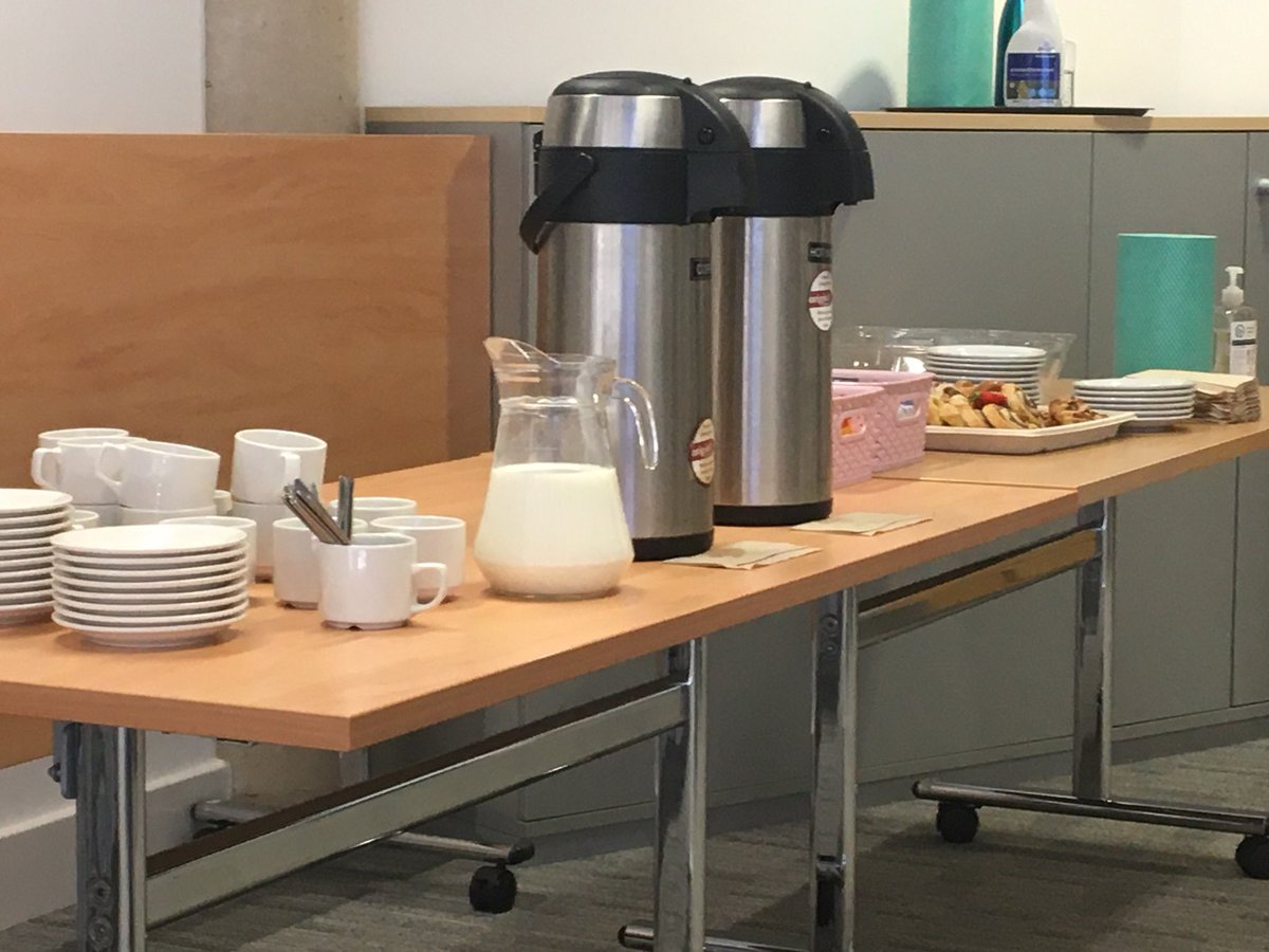 AliceHehir's tweet photo. My first @CamEdFac event with actual plates and cups as opposed to single use items. Well done to the MERG (Math Education Research Group) team. Let’s hope others follow. https://t.co/O8I9elQaOj