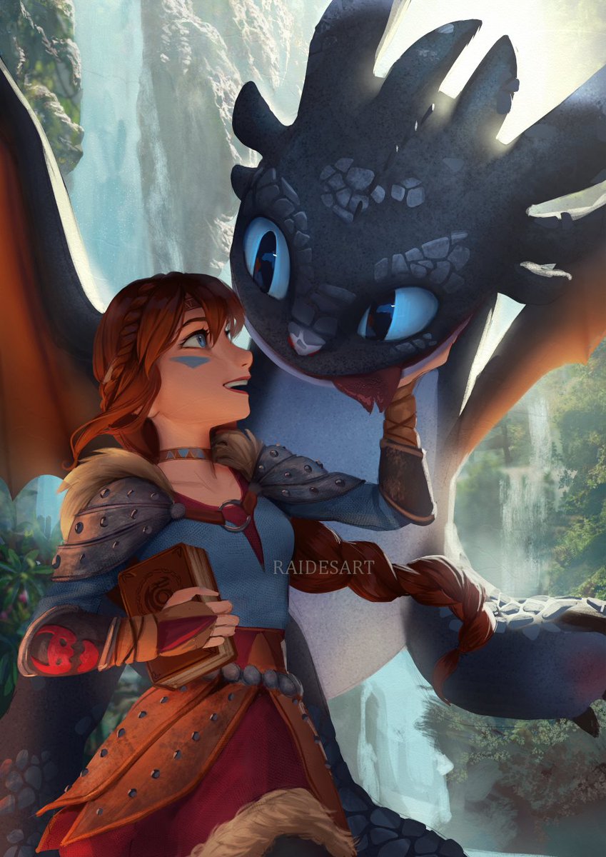 RaidesArt's tweet image. Zephyr and Dart &amp;lt;3 #HTTYD
