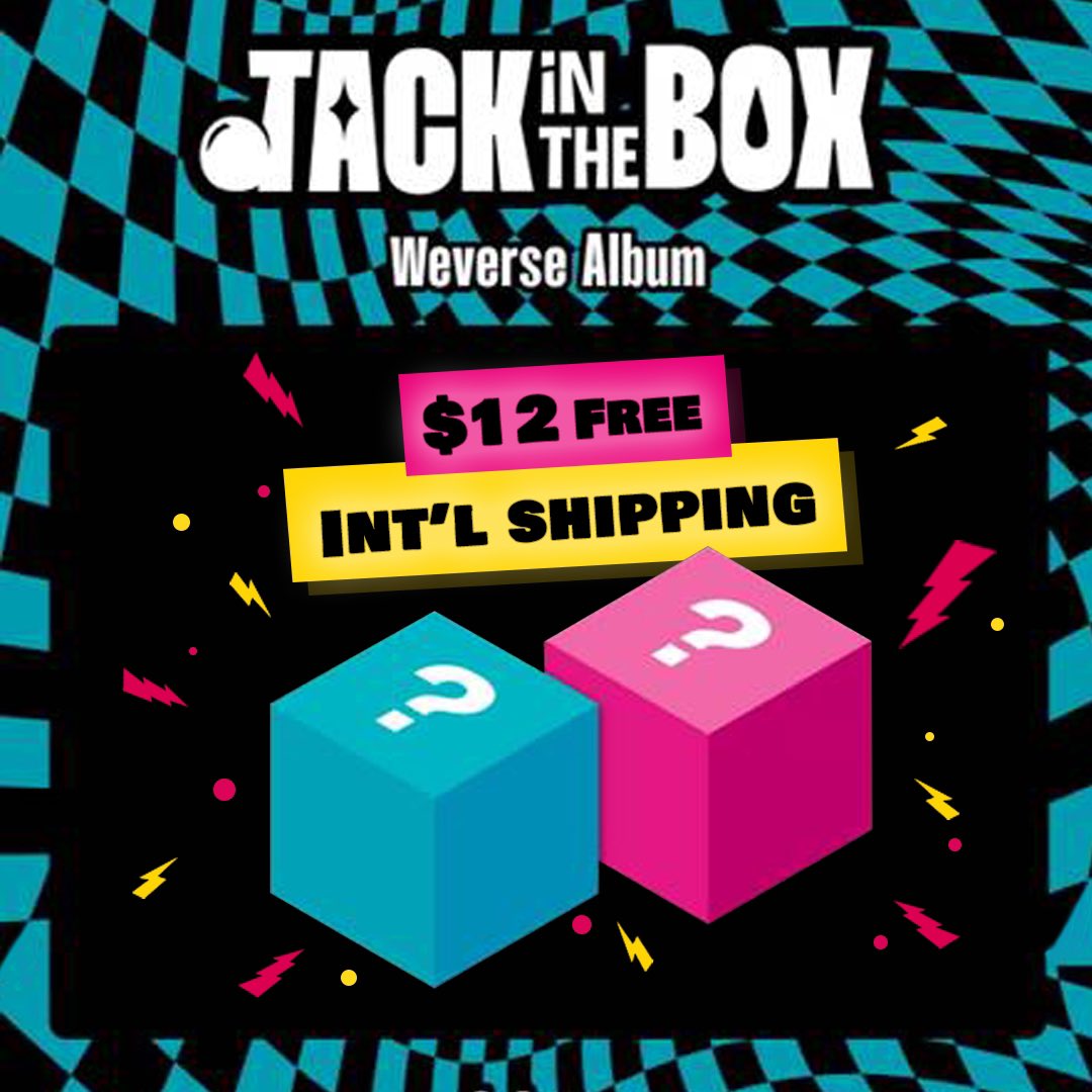 FanArcade_Korea's tweet photo. 💟 #JHOPE First Solo Album #JackInTheBox (Weverse Album)' for $12 with #FREE Shipping 💟
Here’s the exclusive coupon for you💕 

🔐 Coupon code: jhope

➡️ Available on FanArcade
→ https://t.co/C5IxzJbIuw

Shop all albums at #FanArcade 

#JHOPEJackInTheBox #jhope_MORE #jhopeMORE https://t.co/MkuMhXHqkj